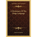 A Dictionary Of The Osage Language