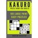 Kakuro Puzzle Book For Adults: 100 Large Print Easy Puzzles for Kakuro Funatics and Lovers