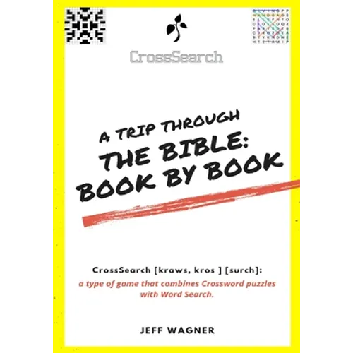 CrossSearch Puzzles: A Trip Through the Bible - Book by Book