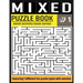 Mixed Puzzle Book: Mixed Activity Puzzle Book Series for Adults With Solutions - Sudoku, Crossword, Word Search, Word Scramble, Missing V