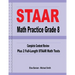 STAAR Math Practice Grade 8: Complete Content Review Plus 2 Full-Length STAAR Math Tests