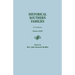 Historical Southern Families. in 23 Volumes. Volume XXIII