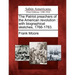 The Patriot Preachers of the American Revolution: With Biographical Sketches, 1766-1783.