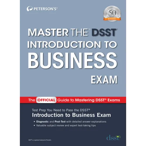 Master the DSST Introduction to Business Exam