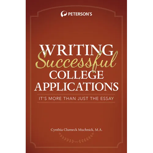 Writing Successful College Applications