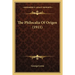The Philocalia Of Origen (1911)