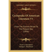 Cyclopedia Of American Literature V1: From The Earliest Period To The Present Day (1856)