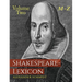 Shakespeare-Lexicon: Volume Two M-Z: A Complete Dictionary of All the English Words, Phrases and Constructions in the Works of the Poet