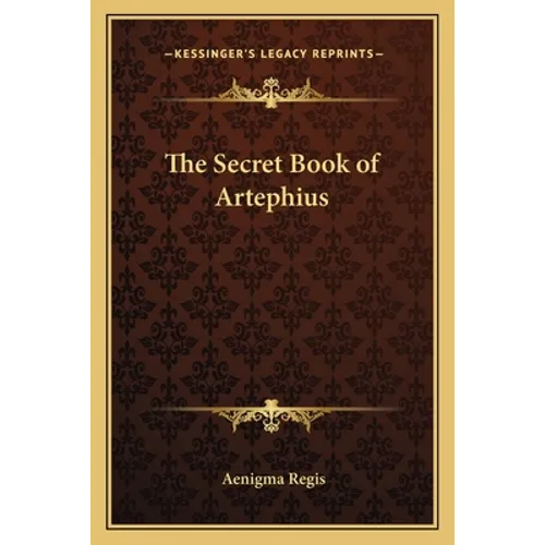 The Secret Book of Artephius