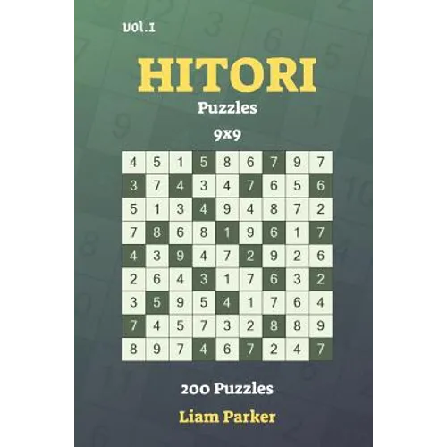 Hitori Puzzles - 200 Puzzles 9x9 vol.1