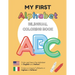 MY FIRST ALPHABET - Bilingual Coloring Book: English - Italian Inglese - Italiano