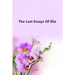 The Last Essays Of Elia