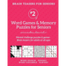 Brain Teasers for Seniors #2: Word Games & Memory Puzzles for Seniors. Mental challenge puzzles & games - Brain teasers for adults for all ages