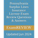 Pennsylvania Surplus Lines Insurance License Exam Review Questions & Answers