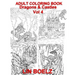 Adult coloring book Fantasy Dragons & Castles