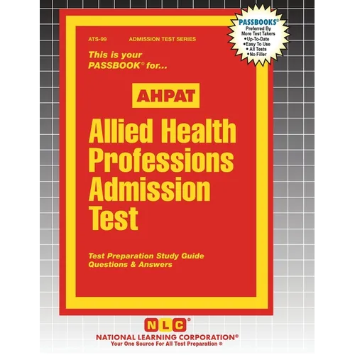 Allied Health Professions Admission Test (AHPAT)