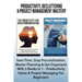 Productivity, Decluttering & Project Management Mastery: Save Time, Stop Procrastination, Master Planning & Get Organized With 2 Books In 1 - Producti