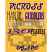 Picross, Hanjie, Griddlers, Nonograms: 130 Puzzles
