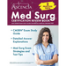 Med Surg Certification Review Book: 2 Practice Tests and CMSRN Exam Study Guide for Medical Surgical Nursing Prep