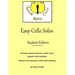 Easy Cello Solos (Student Edition)