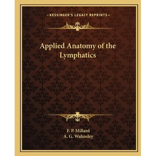 Applied Anatomy of the Lymphatics