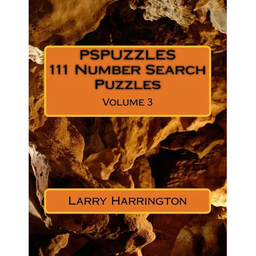 PSPUZZLES 111 Number Search Puzzles Volume 3