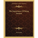 The Importance Of Being Earnest
