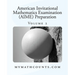 American Invitational Mathematics Examination (AIME) Preparation (Volume 2)