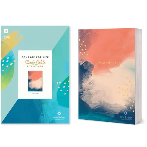 NLT Courage for Life Study Bible for Women, Filament Enabled (Softcover)