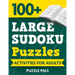 100+ Large Sudoku Puzzles: Activities For Adults