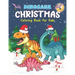 Dinosaur Christmas Coloring Book for Kids Ages 4-8: Stocking Stuffers for Boys and Girls.