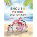 English Picture Dictionary for kids: A board game, colors, numbers, shapes, ABC, first words and phrases