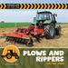 Plows and Rippers on the Farm