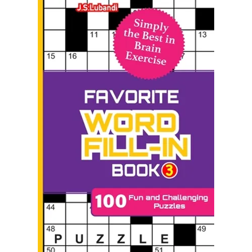 FAVORITE WORD FILL-IN Book 3