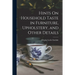 Hints On Household Taste in Furniture, Upholstery, and Other Details