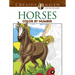 Horses Color by Number Coloring Book