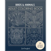 Adult Coloring Books: Art Therapy for Grownups: Zentangle Patterns - Stress Relieving Bird and Animal Coloring Pages for Adults