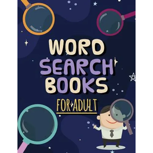 Word Search Books for Adult: Funny Word Search Puzzle Games, 8.5"x11" sized