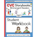 CVC Storybooks SET 1 Student Workbook: 15 Emergent Readers with Spelling Practice