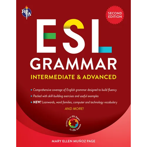 ESL Grammar: Intermediate & Advanced - Paperback