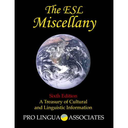 The ESL Miscellany: A Treasury of Cultural and Linguistic Information