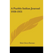 A Pueblo Indian Journal 1920-1921