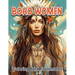 Boho woman coloring book for inmates