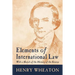 Elements of International Law