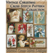 Vintage Christmas Cross Stitch Pattern Collection: Black & White Charts