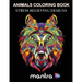 Animals Coloring Book: Coloring Book for Adults: Beautiful Designs for Stress Relief, Creativity, and Relaxation