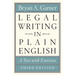 Legal Writing in Plain English, Third Edition: A Text with Exercises