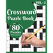 Crossword Puzzle Book: 80 Large Print Crossword Puzzle Book For Adults And Senior Included Solution For Checking And Best Knowledgeable Gift
