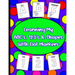 Learning My ABC's, 123's, & Shapes With Dot Markers: Dot Marker Book For Toddlers & Pre-Kindergarteners