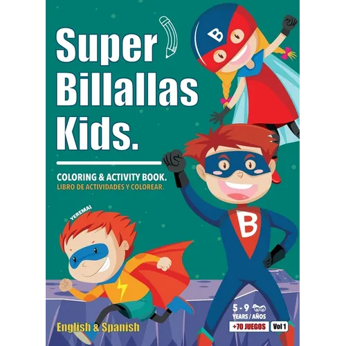 Super Billallas Kids: Coloring & Activity Book.